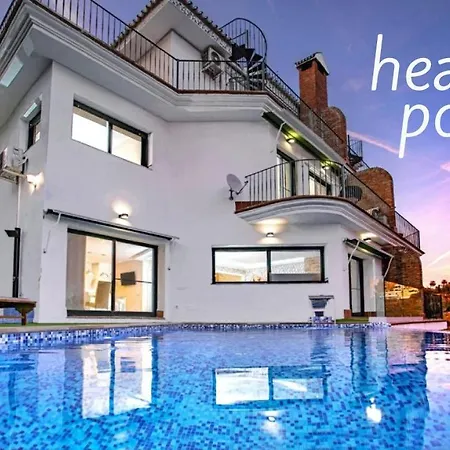 Luxury With Sea Views - Heated Pool-jacuzzi Villa